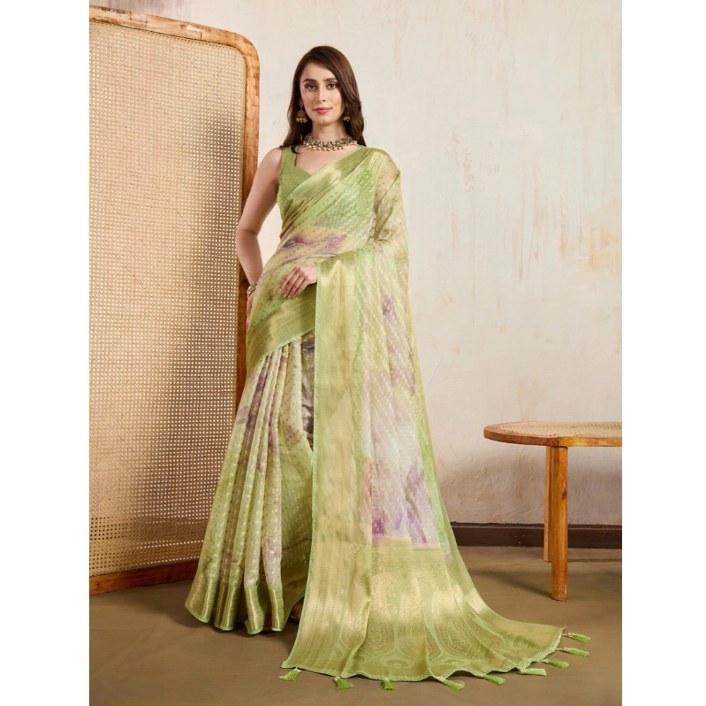 PID-62394-Generic-Womens-Viscose-Printed-Saree-With-Unstitched-Blouse-5-5-Mtr-Light-Green-1-1000x1000-1.webp Women's Viscose Printed Saree With Unstitched Blouse 5.5Mtr (Light Green) - Image 1