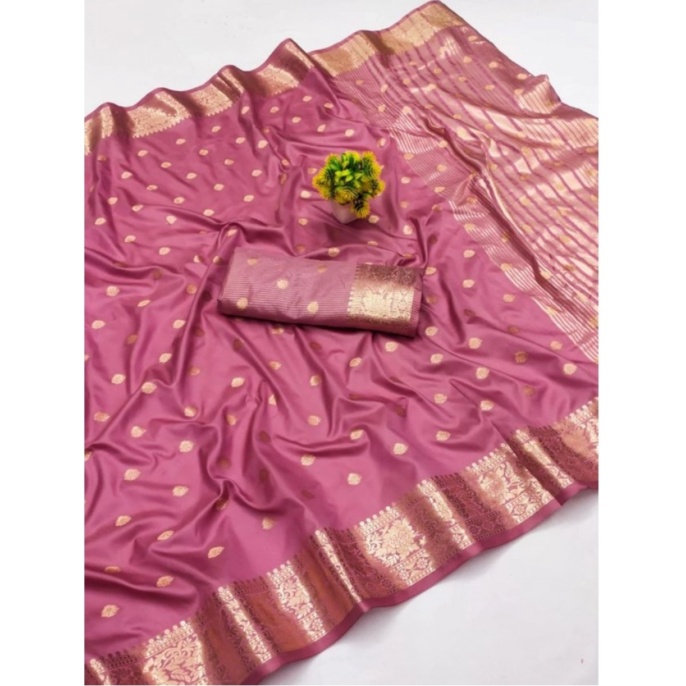 PID-62466-Generic-Women-s-Jacquard-Silk-Jaquard-Woven-Saree-With-Unstitched-Blouse-5-5-Mtr-Pink-1-1000x1000-1.webp Women's Jacquard Silk Jaquard Woven Saree With Unstitched Blouse 5.5Mtr (Pink) - Image 1