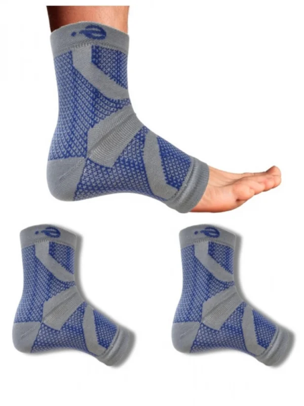 3_Pair Set Unisex Casual Cotton Printed Ankle Length Support Socks (Multicolor)