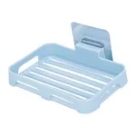Pack of 5_Magic Sticker Soap Holder – Wall-Mount Soap Organizers (Color: Assorted )