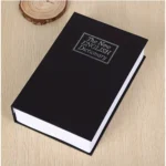 Secret Book Safe with Number Locker (Black)