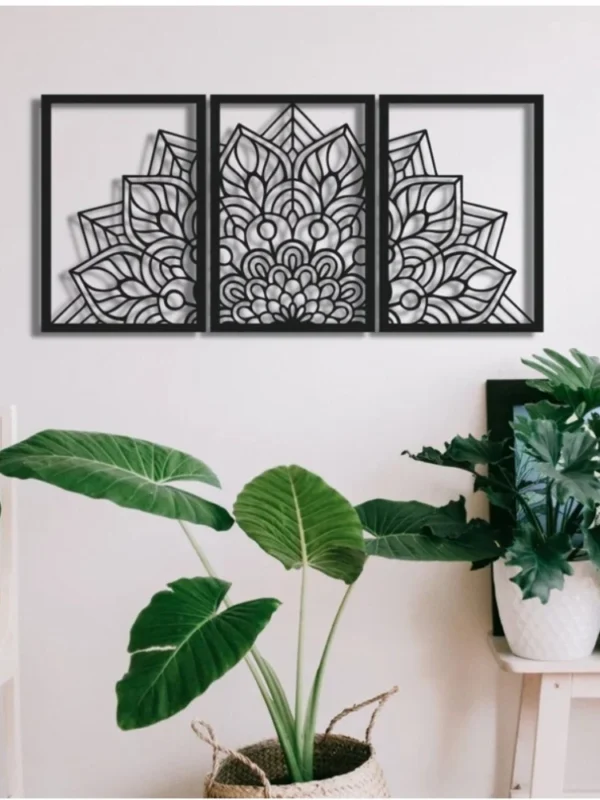 Zen Mandala Wooden Wall Decor